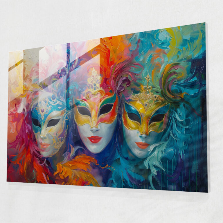 Rokoko Tarzı Tablo Modern Sanat - Kanvas Tablo Cam Tablo Modern Sanat