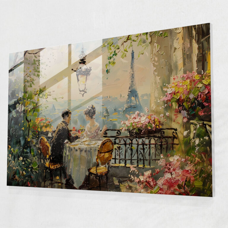 Rokoko Tarzı Tablo Ev Dekorasyonu - Modern Sanat ve Cam Tablo
