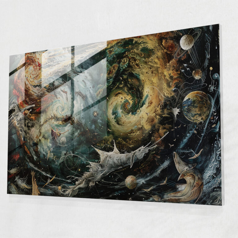 Salvador Dali Duvar Dekorasyonu - Modern Sanat Kanvas Tablo