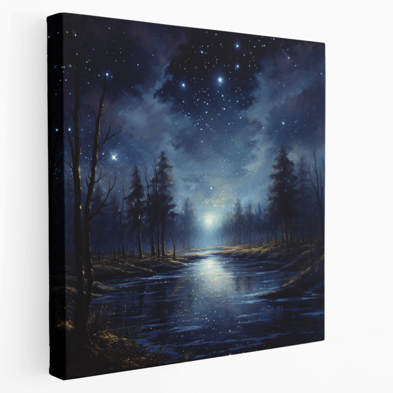 Nebula Rüyaları Kanvas Tablo