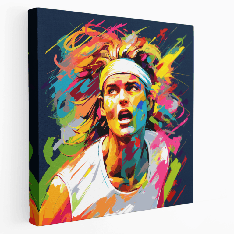 Tenis Pop Enerji Kanvas Tablo