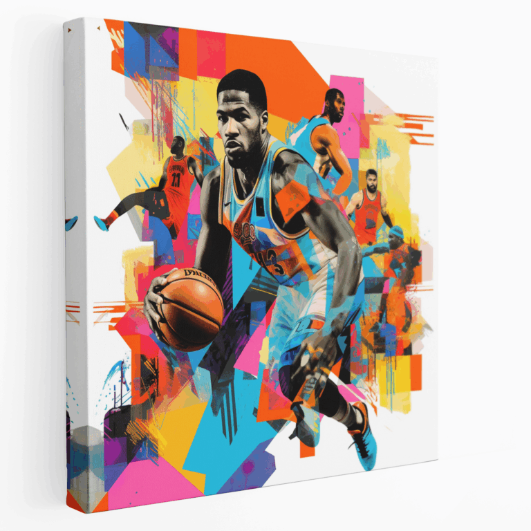 Basketbol Zafer Koleksiyonu Kanvas Tablo Baskı