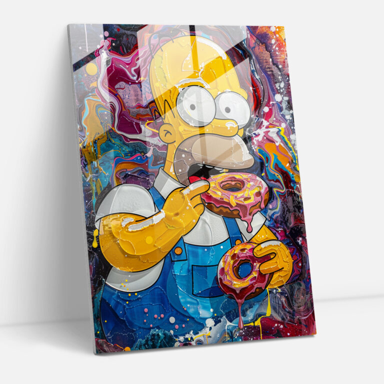 The Simpsons Cam Tablo - Ev Dekorasyonu The Simpsons