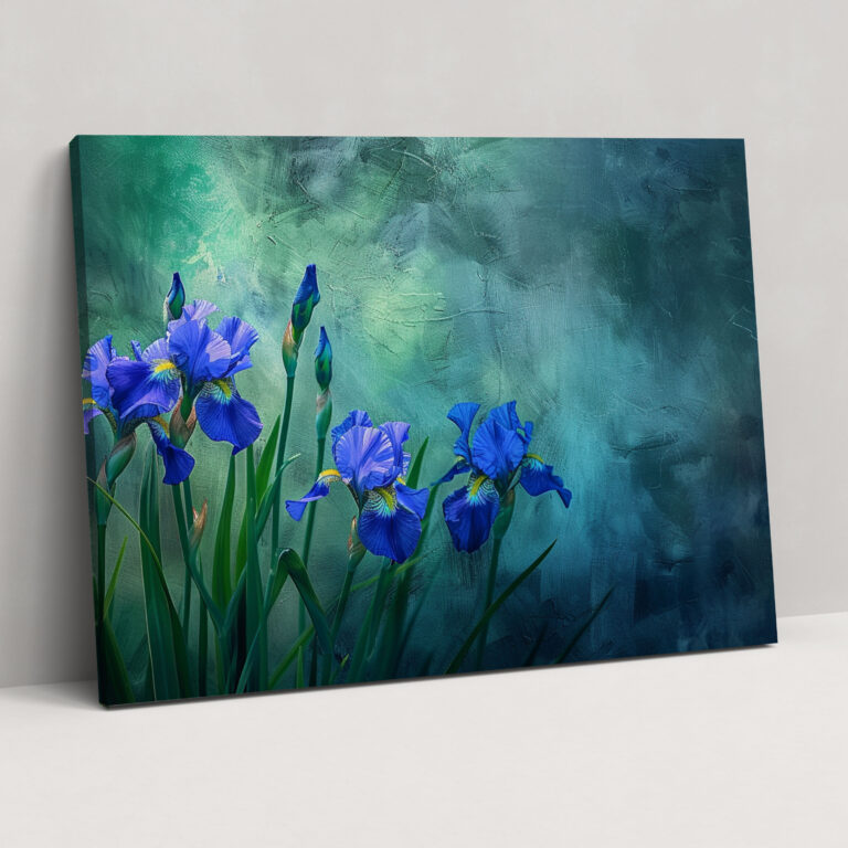 Vincent Van Gogh Irises Kanvas Tablo - Ev Dekorasyonu ve Duvar Sanatı