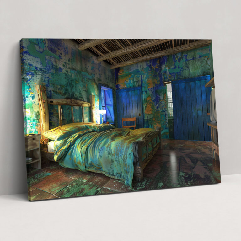 Arles Yatak Odası Kanvas Tablo - Vincent Van Gogh Duvar Sanatı