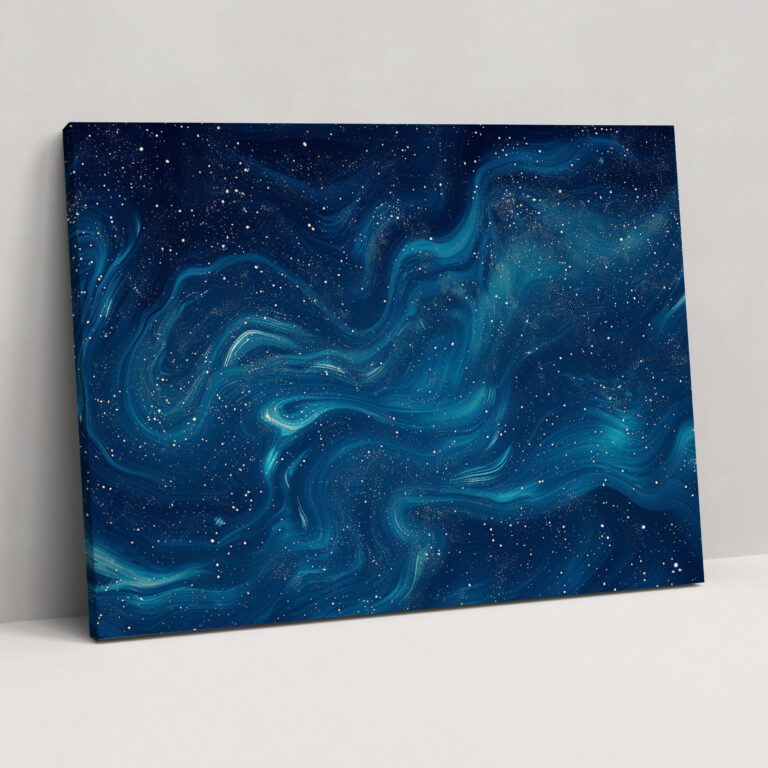 Vincent Van Gogh Yıldızlı Gece Kanvas Tablo - Vincent Van Gogh Duvar Dekorasyonu