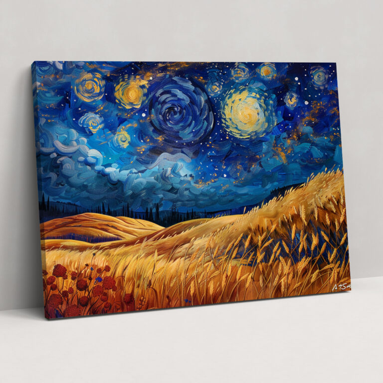Vincent Van Gogh Tablosu - Kanvas Duvar Sanatı