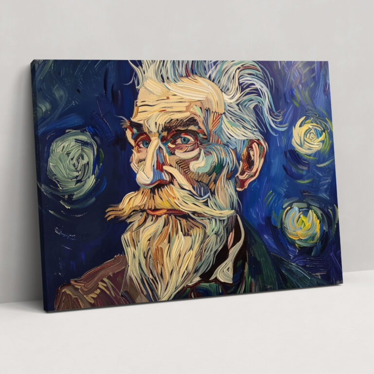 Vincent Van Gogh Dr. Gachet Kanvas Tablo - Vincent Van Gogh Dr. Gachet Tuval Tablo
