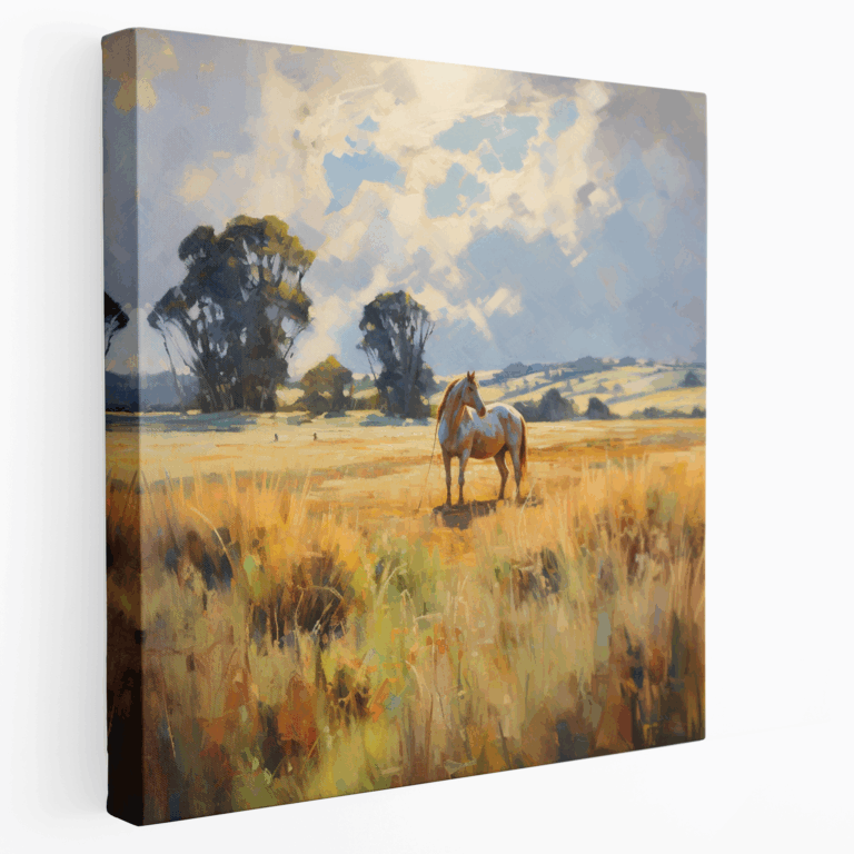 Prairie Huzuru Kanvas Tablo
