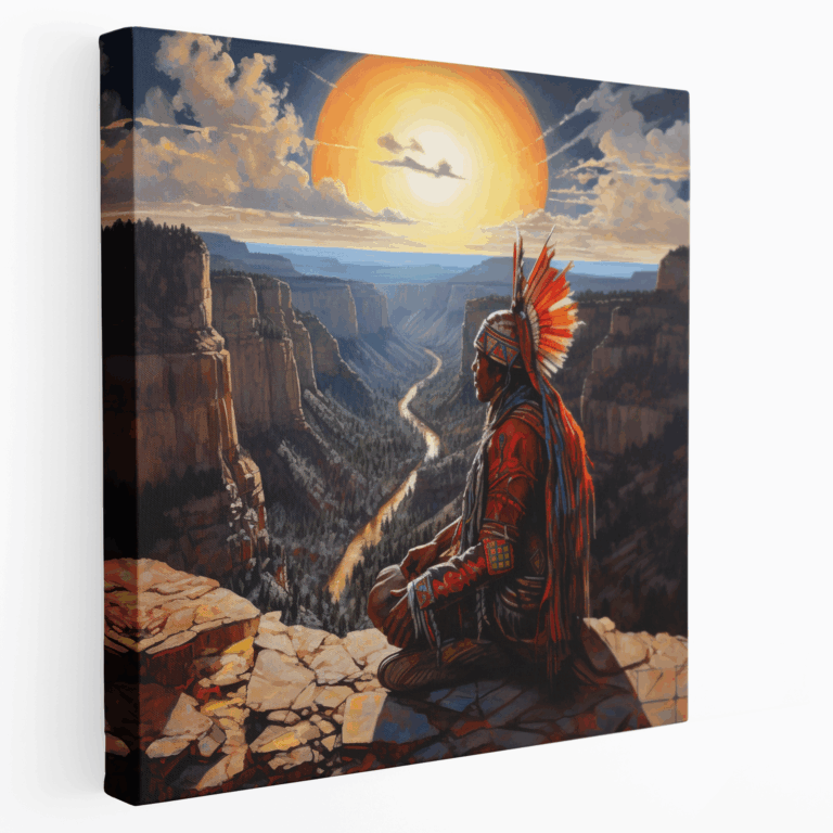 Canyon Chief Kanvas Tablo