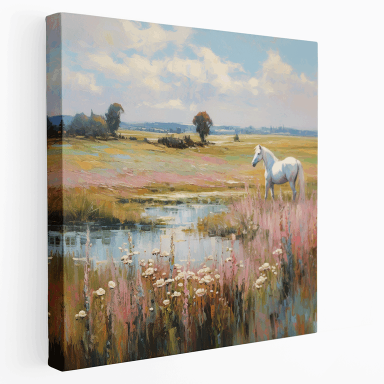 Prairie Huzuru Kanvas Tablo