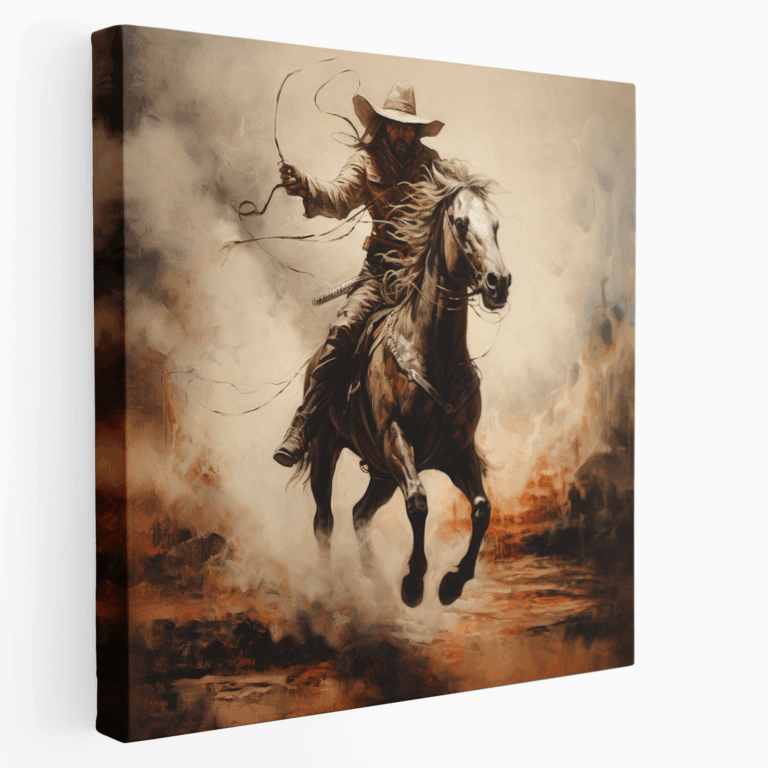 Country Rider Kanvas Tablo