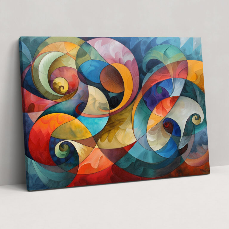 Abstract Art Canvas Print - Abstract Art, Canvas, Wall Decoration, Canvas Wall Art