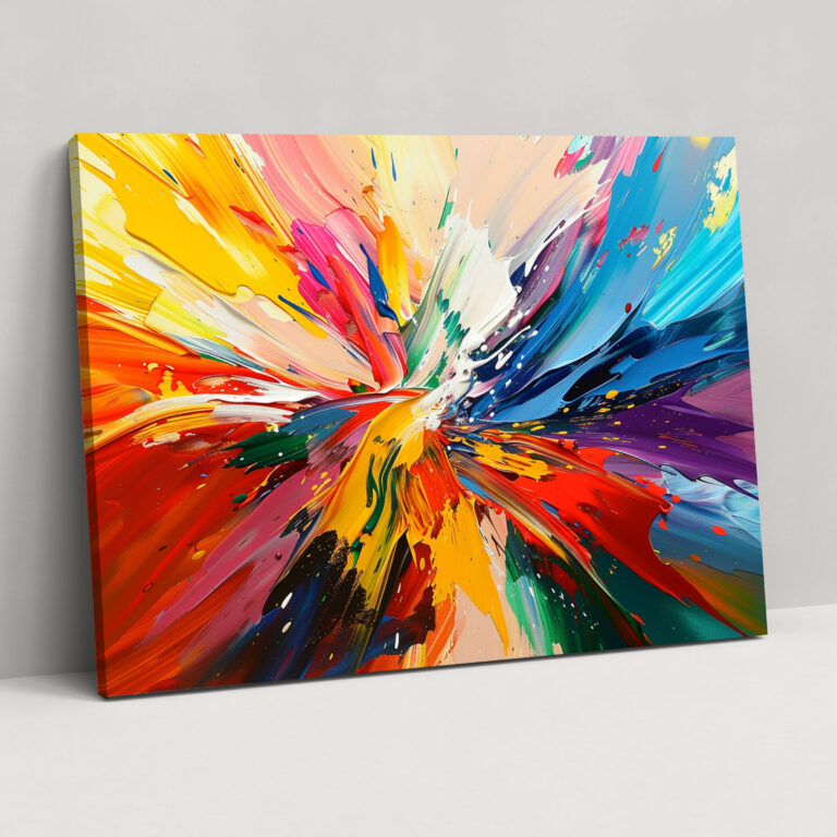 Bold Abstract Art Wall Art - Abstract Art, Canvas Wall Art, Canvas, Home Decoration