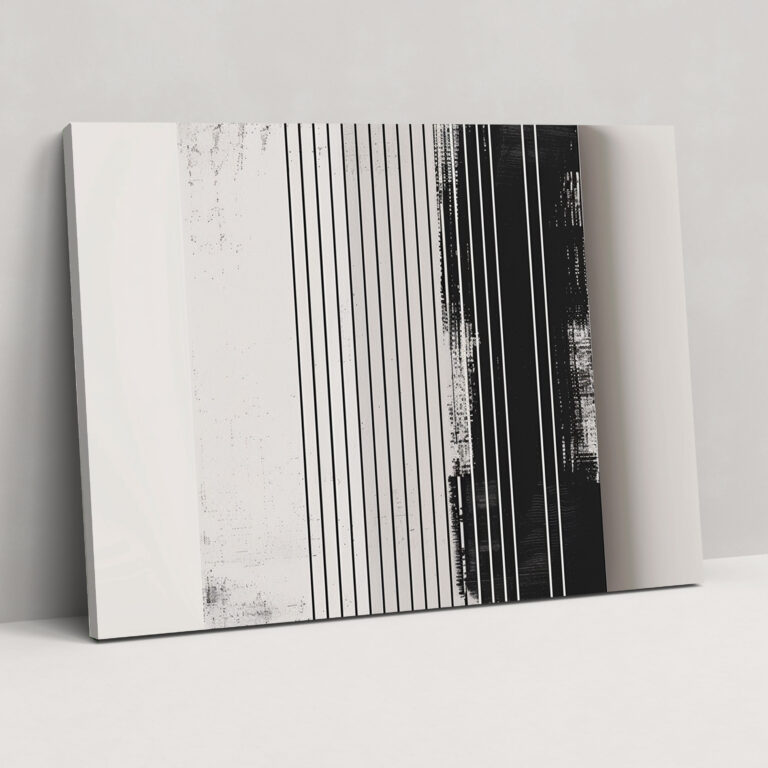 Abstract Art Canvas Print - Minimalist Lines - Abstract Art, Wall Art, Canvas, Abstract Art