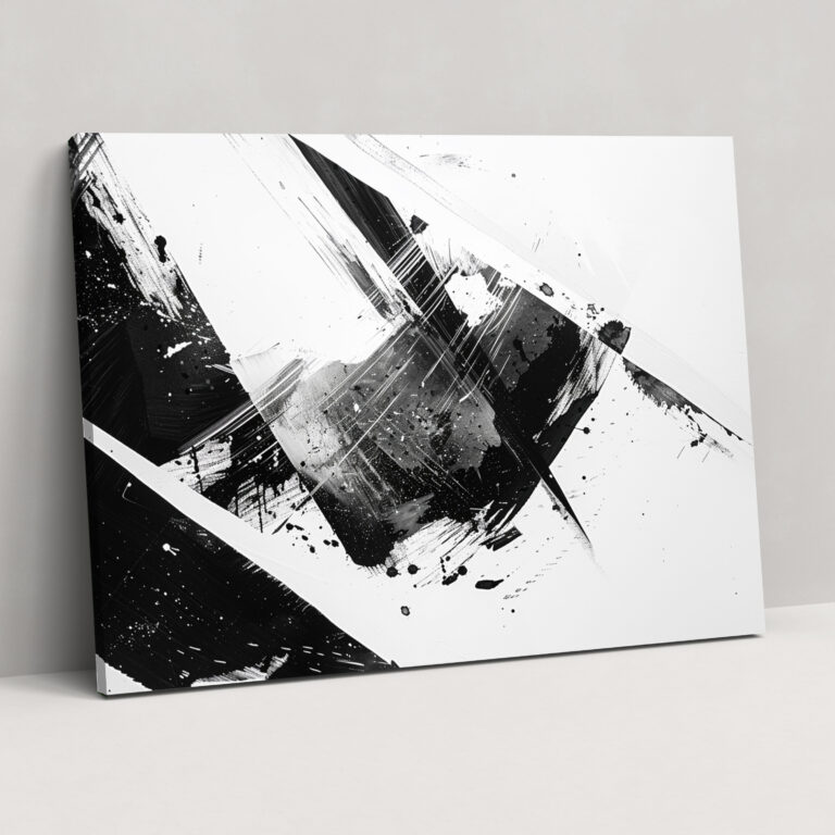 Minimalist Abstract Art Canvas Print - Abstract Art, Home Decoration, Canvas, Canvas Print