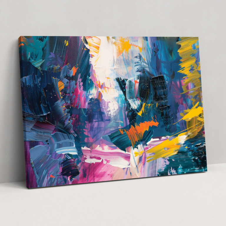 Abstract Landscape Canvas Print - Abstract Art, Wall Art, Home Decoration, Canvas Wall Art
