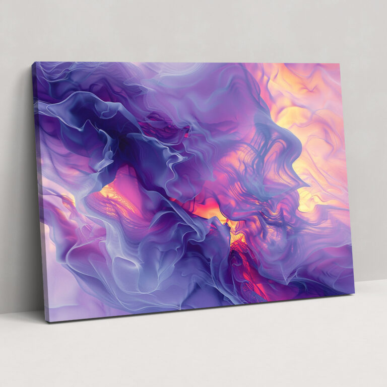 Dreamy Abstract Art Canvas Print - Abstract Art, Wall Decoration, Canvas Print, Home Decoration