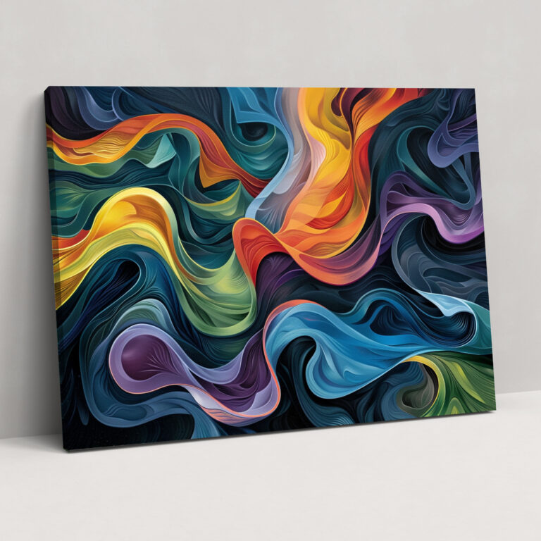 Fluid Shapes Abstract Art Wall Decoration - Abstract Art, Home Decoration, Wall Decoration, Abstract Art