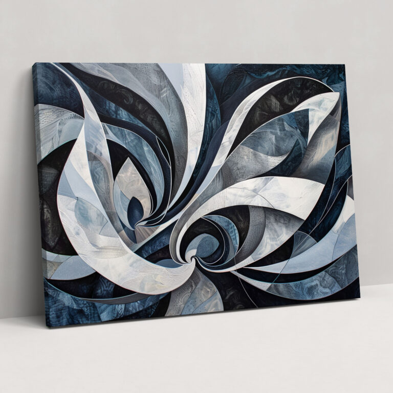 Elegant Abstract Art Canvas Print Wall Art - Abstract Art, Home Decoration, Wall Decoration, Wall Art