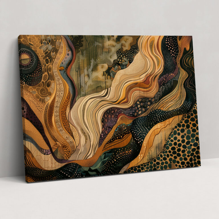 Intricate Patterns Abstract Art Wall Art - Abstract Art, Wall Art, Abstract Art, Home Decoration