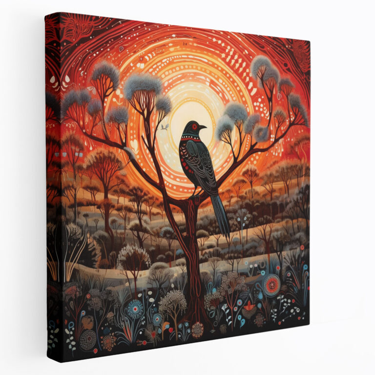 Aboriginal Storytelling Wall Art - Aboriginal, Intricate Illustrations, Wall Art, Aboriginal