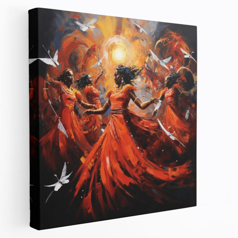 Aboriginal Dance Wall Art - Aboriginal, Canvas Print, Wall Decoration, Home Decoration