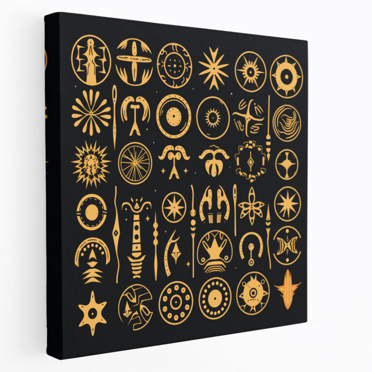 Indigenous Aboriginal Wall Art: Symbols Of Unity - Aboriginal, Wall Art, Home Decoration, Cultural Significance