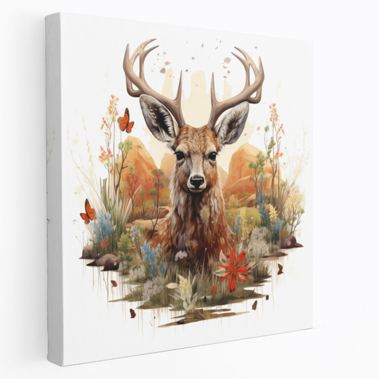 Aboriginal Wildlife Canvas Print - Aboriginal, Canvas Print, Natural Habitats, Canvas Wall Art