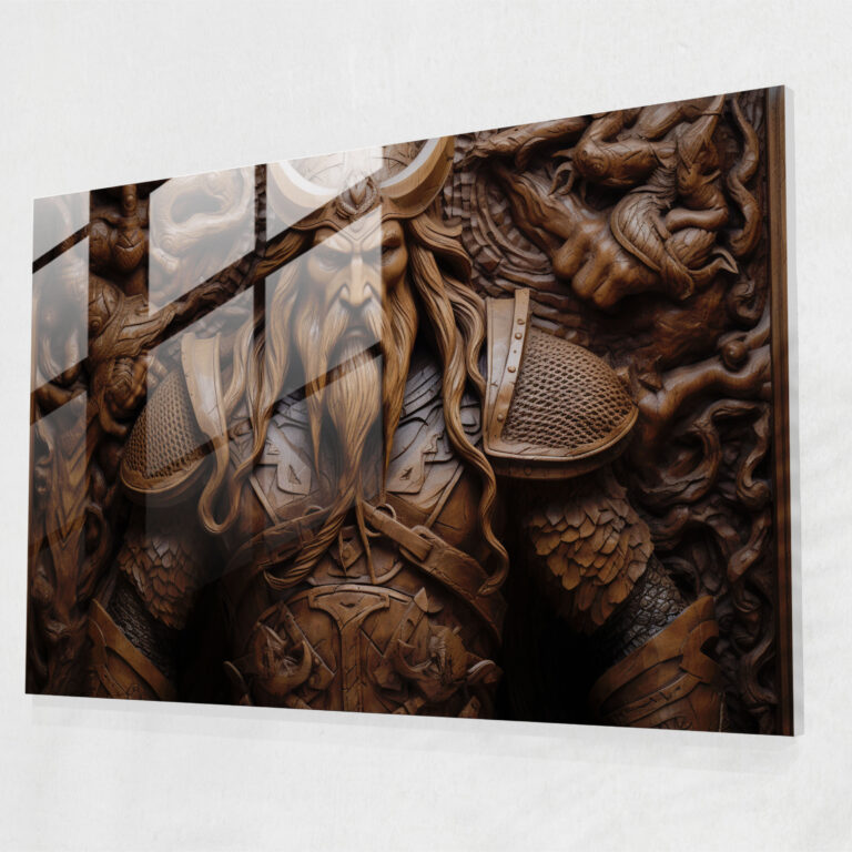 Ancient Weapons Glass Wall Art - Ancient Weapons, Warrior, Home Decoration, Ancient Weapons