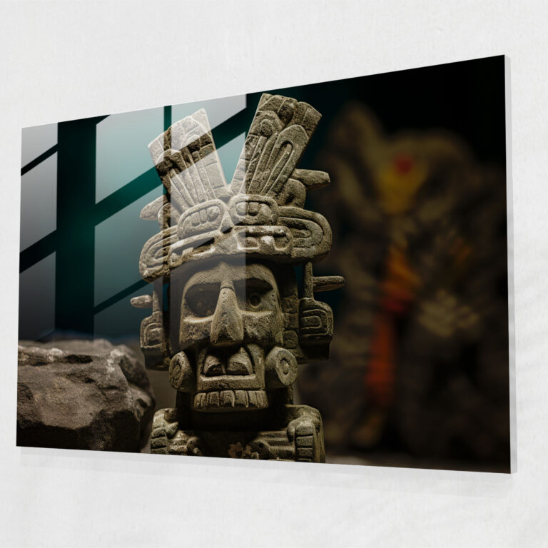 Ancient Weapons Home Decoration - Ancient Weapons, Glass Wall Art, Wall Decoration, Deity