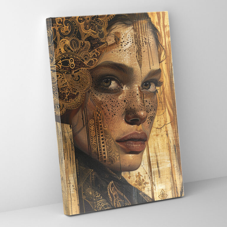 Cubaction Paintingism Canvas Print - Action Painting, Cubaction Paintingism, Canvas, Home Decoration