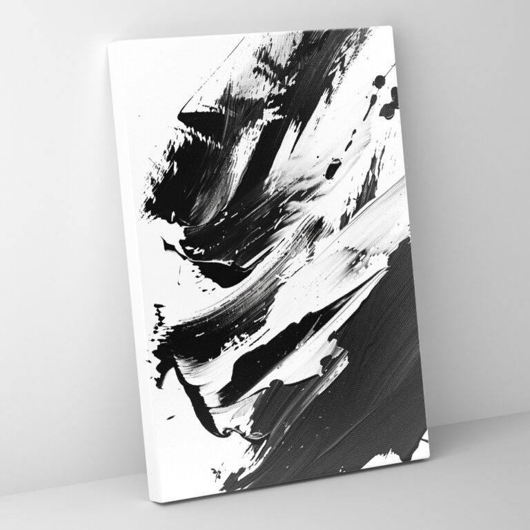 Dynamic Expressions Action Painting Wall Art - Action Painting, Wall Art, Canvas Wall Art, Home Decoration