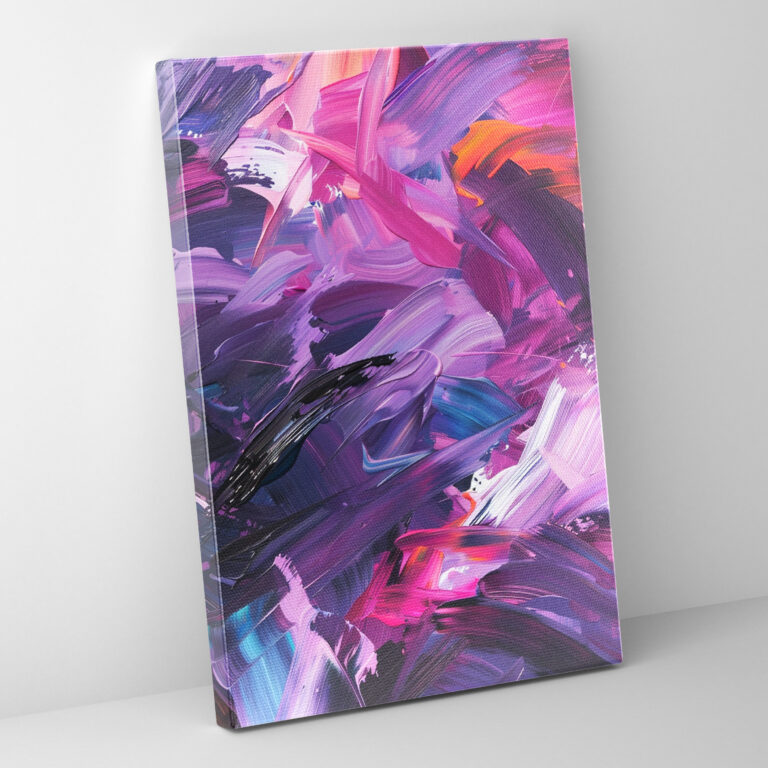 Action Painting Canvas Wall Decoration - Action Painting, Wall Decoration, Home Decoration, Action Painting