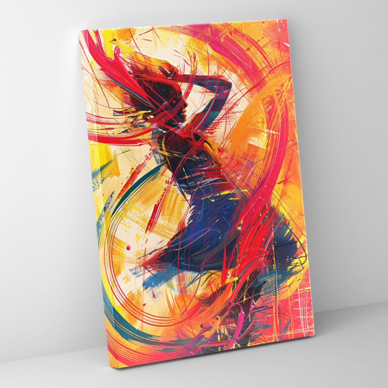 Action Painting Wall Decoration - Action Painting, Home Decoration, Wall Art, Action Painting