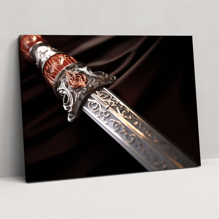 Ancient Weapons Wall Art - Roman Gladius Sword Canvas Print - Ancient Weapons, Home Decoration, Canvas, Canvas Print