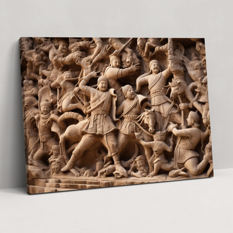 Ancient Weapons Wall Art - Ancient Weapons, Canvas Wall Art, Wall Decoration, Combat