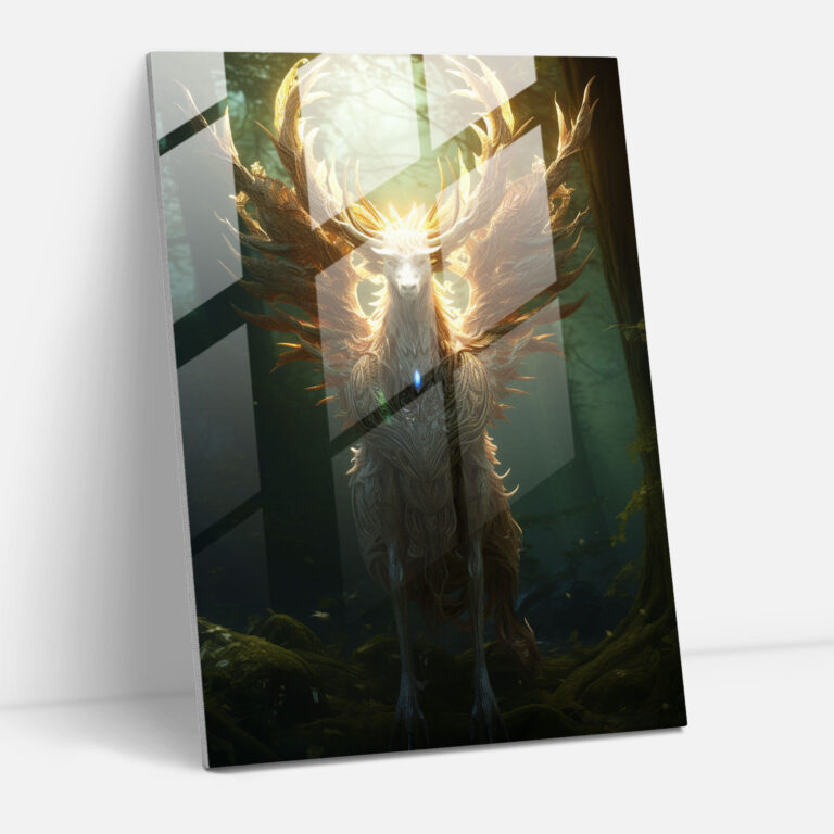 Animals Dressed Like Humans Glass Art - Animals Dressed Like Humans, Glass Wall Art, Glass Print, Intricate Details