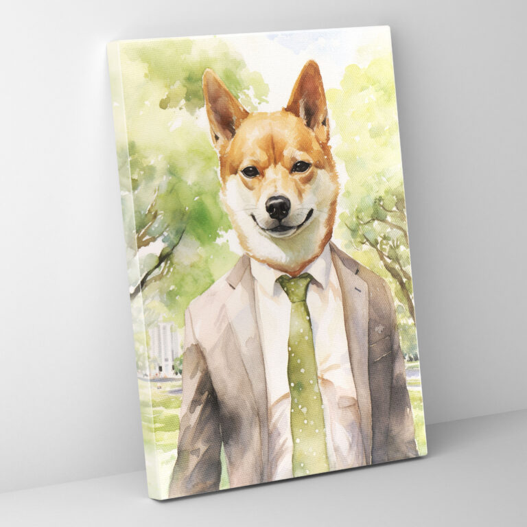 Animals Dressed Like Humans Canvas Print - Animals Dressed Like Humans, Canvas, Wall Art, Canvas Print