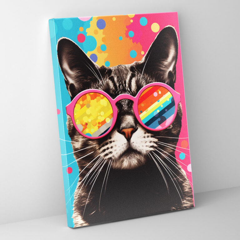Animals Dressed Like Humans Canvas Print - Animals Dressed Like Humans, Sunglasses, Animals Dressed Like Humans, Humor