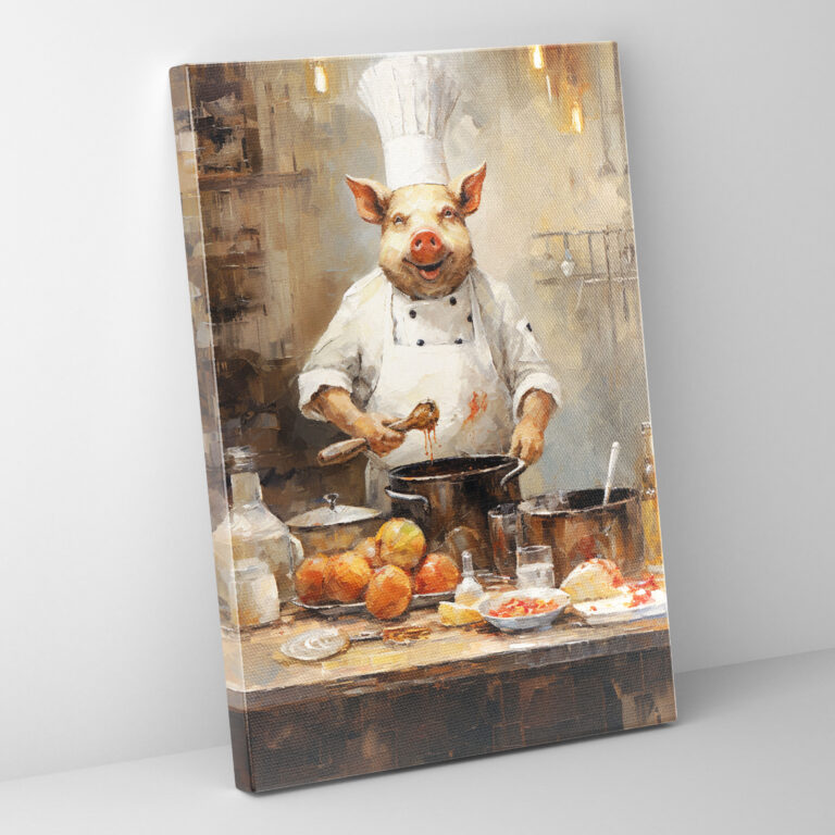 Animals Dressed Like Humans Wall Decoration - Animals Dressed Like Humans, Wall Art, Canvas, Wall Decoration