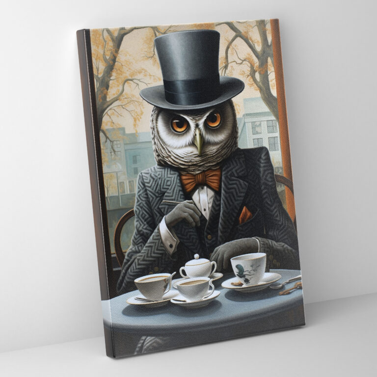 Animals Dressed Like Humans Wall Decoration - Animals Dressed Like Humans, Canvas Wall Art, Wall Art, Canvas
