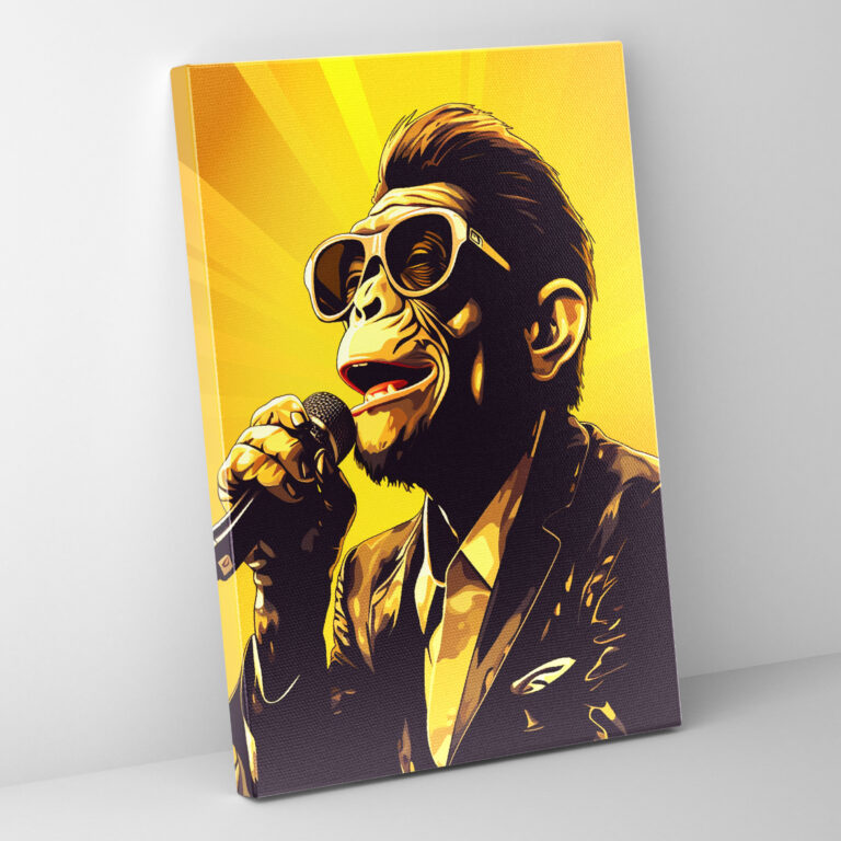 Animals Dressed Like Humans Canvas Print - Animals Dressed Like Humans, Animals Dressed Like Humans, Canvas, Home Decoration
