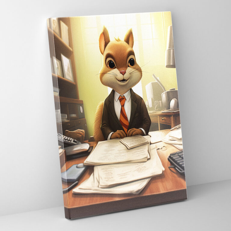 Animals Dressed Like Humans Canvas Print - Animals Dressed Like Humans, Canvas, Canvas Print, Animals Dressed Like Humans