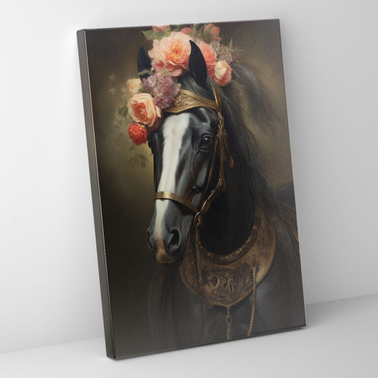 Animals Dressed Like Humans Wall Decoration - Animals Dressed Like Humans, Realistic Portrait Painting, Regal Elegance, Wall Decoration