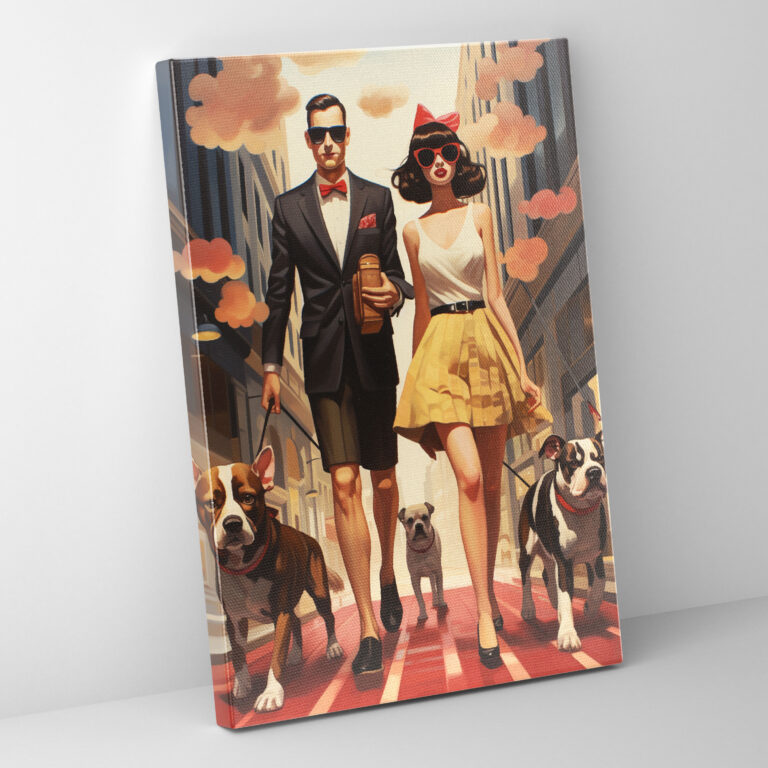 Animals Dressed Like Humans Wall Art - Animals Dressed Like Humans, Home Decoration, Canvas, Wall Art