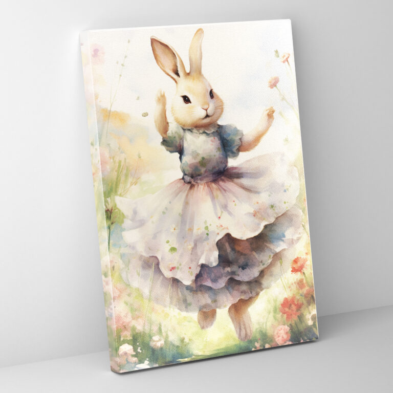 Animals Dressed Like Humans Canvas Print - Animals Dressed Like Humans, Whimsical Art, Canvas Print, Home Decoration