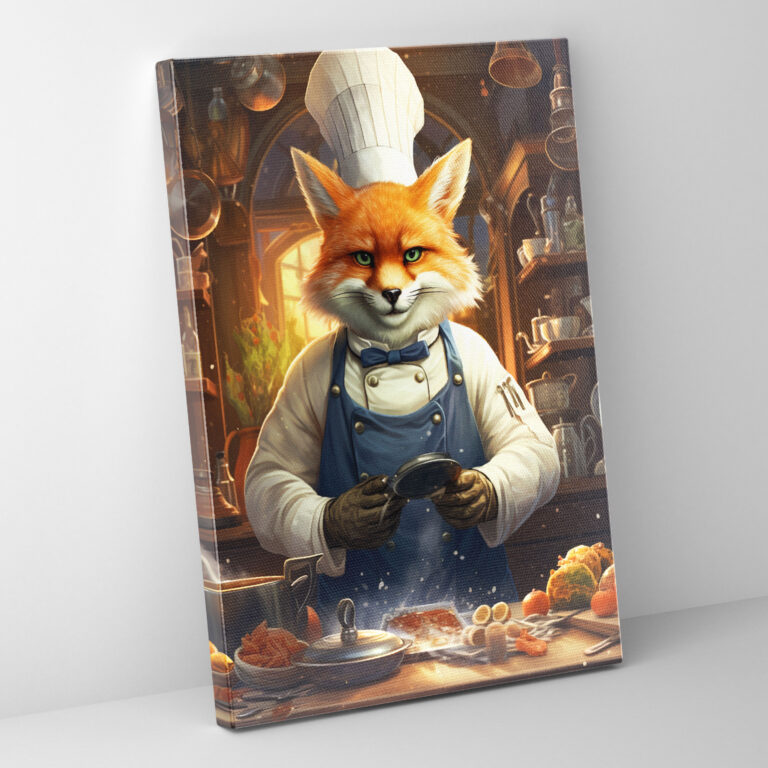 Animals Dressed Like Humans Wall Art - Animals Dressed Like Humans, Wall Decoration, Animals Dressed Like Humans, Canvas