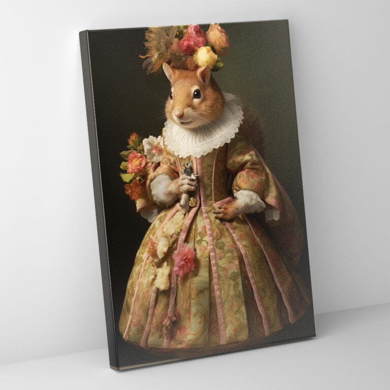 Animals Dressed Like Humans Canvas Print - Animals Dressed Like Humans, Canvas Print, Canvas Wall Art, Animals Dressed Like Humans