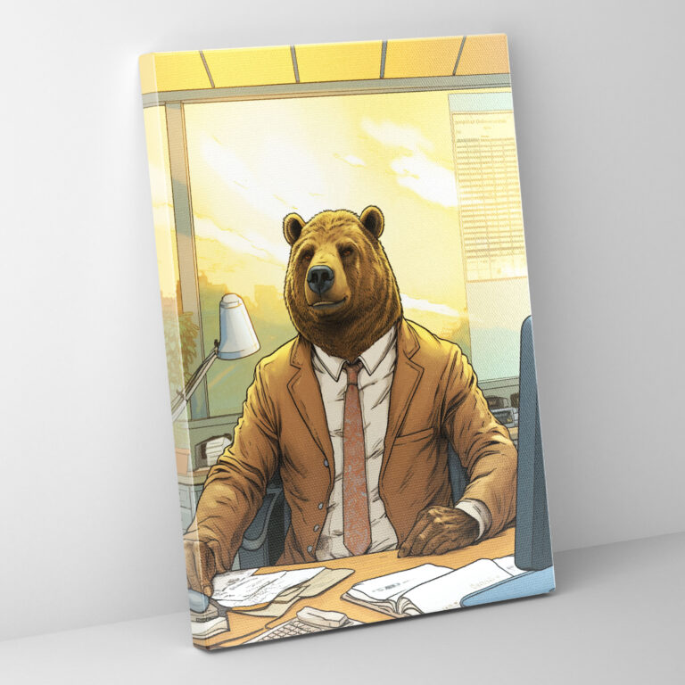 Animals Dressed Like Humans Wall Art - Animals Dressed Like Humans, Canvas Print, Home Decoration, Animals Dressed Like Humans